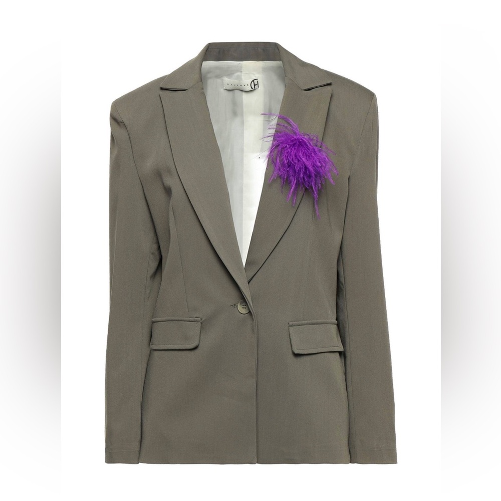 Military green or light brown Blazers - Picture 5 of 8